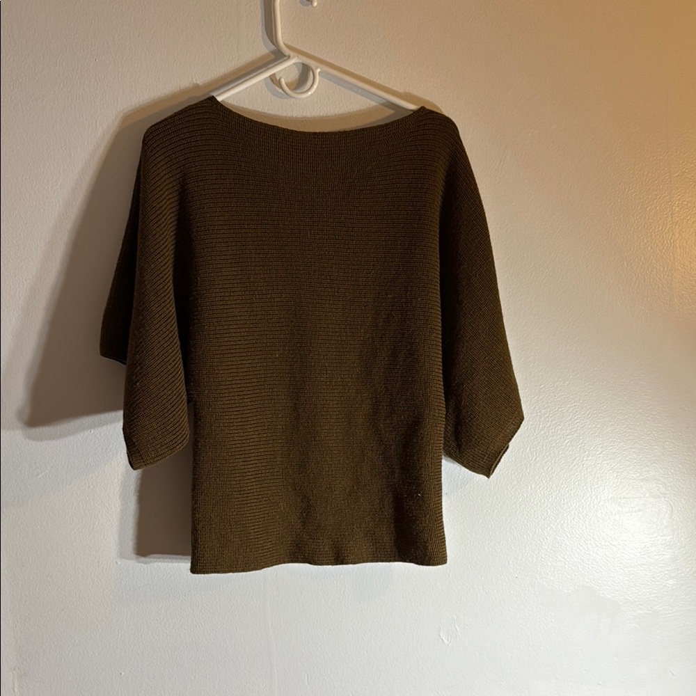 Focus lifestyle Elegant Brown Women's Sweater size